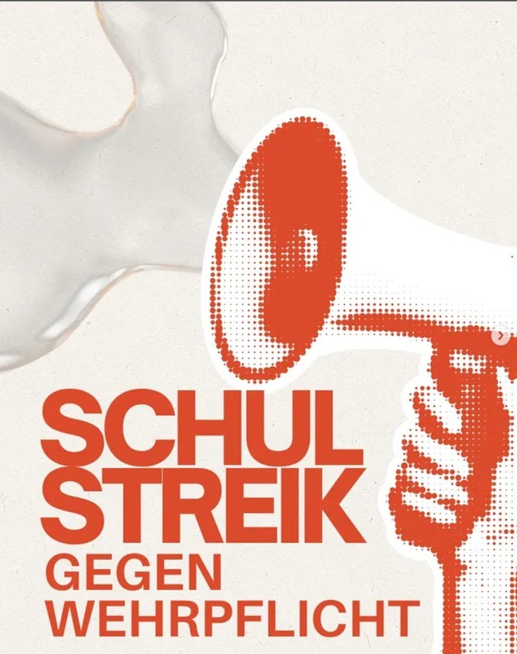 Schulstreiks gegen die Wehrpflicht