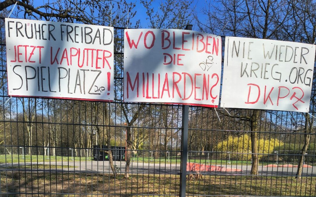 Bürgerpark Altenessen Ehem. Kuhlhoffplatz geschlossen