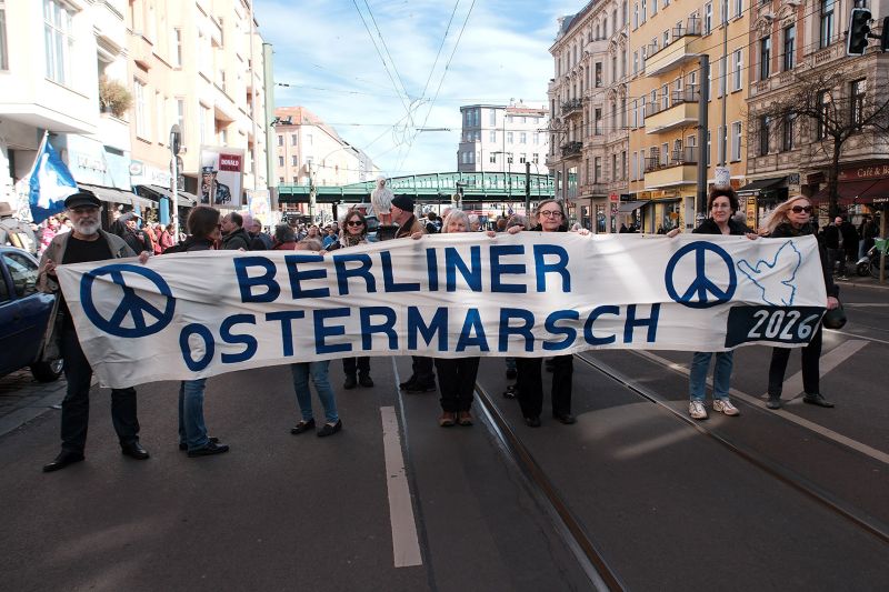Leittransparent Ostermarsch Berlin 2026