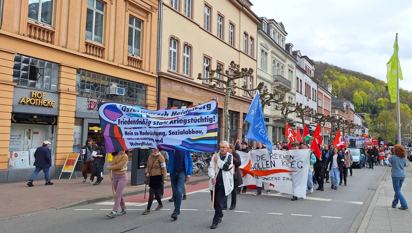 Ostermarsch 2026 in Heidelberg