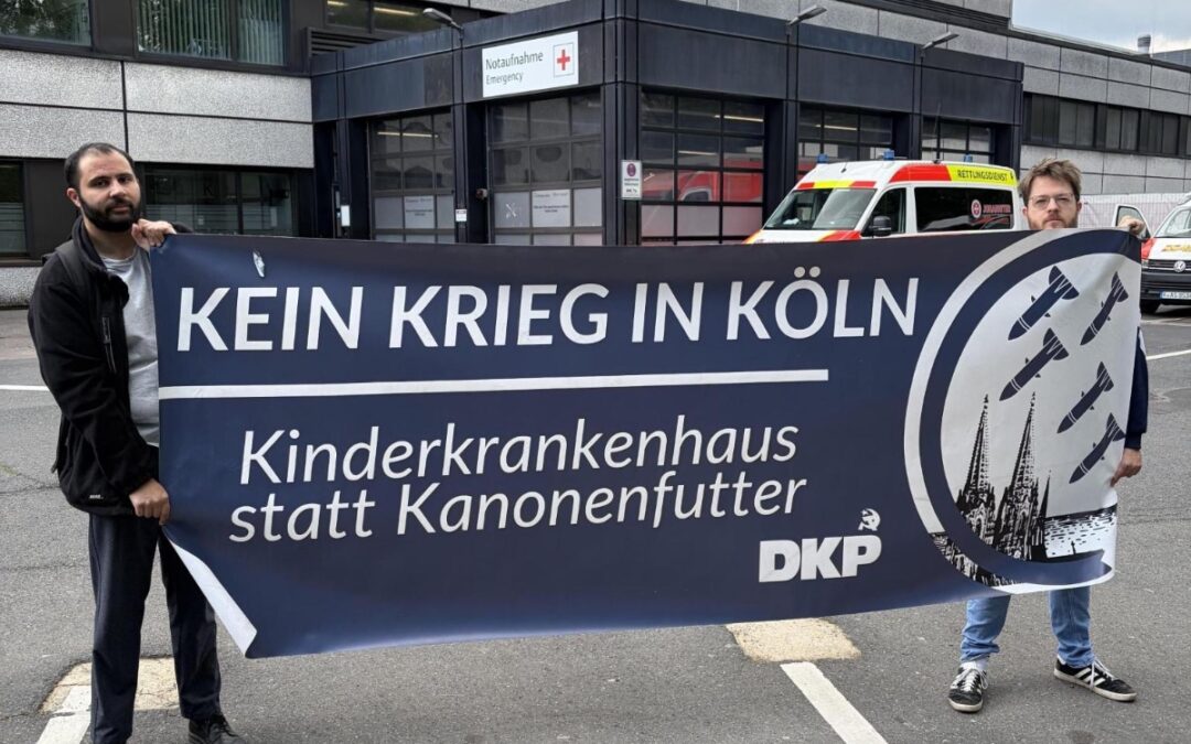 Gegen Militärkrankenhaus für Kölner Gesundheitsversorgung