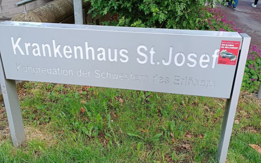 Krankenhaus als Intensivpatient